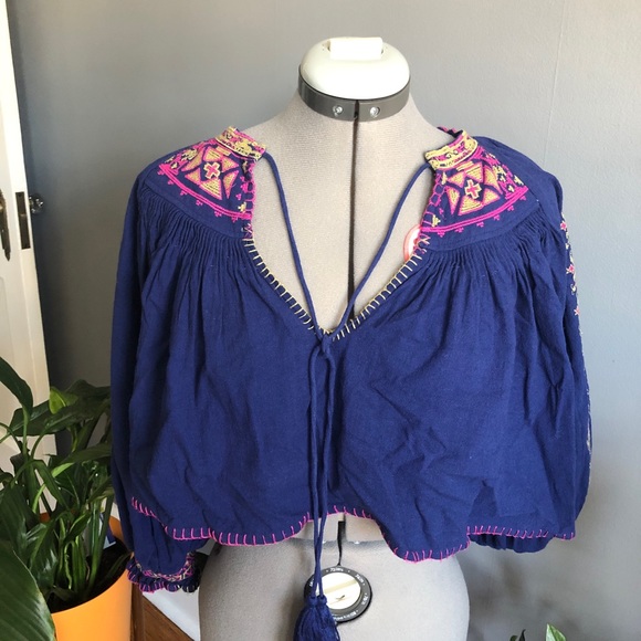 Free People Cherry Bomb Crop Top - Picture 3 of 8